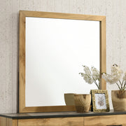 Coaster Furniture Kaywood Natural Pine Brown Mirror