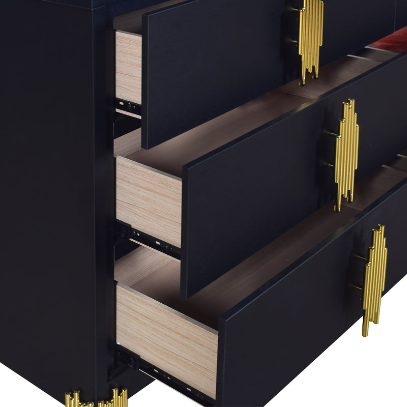 New Classic Furniture Empire Black Dresser