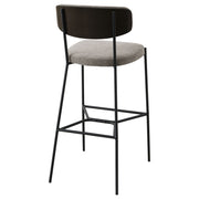 2 Coaster Furniture Elison Grey Pub Height Bar Stools