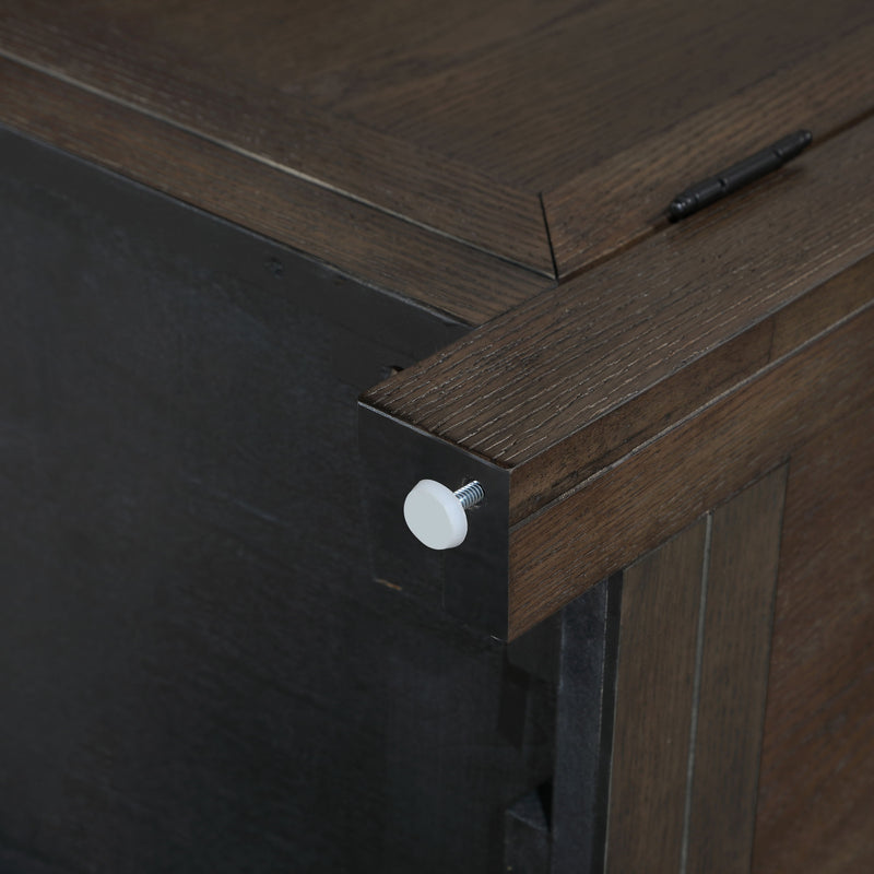 Steve Silver Burlington Brown Curio