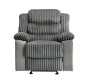 Acme Furniture Lesley Gray Motion Glider Recliner