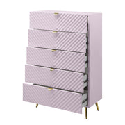 Acme Furniture Gaines White High Gloss Chest