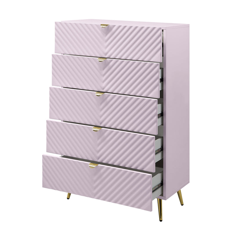 Acme Furniture Gaines White High Gloss Chest