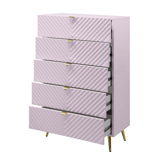 Acme Furniture Gaines White High Gloss Chest