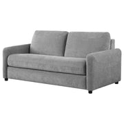 Coaster Furniture Rylie Grey Sofa Sleeper with Queen Mattress