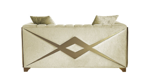 Galaxy Home Velencia Cream 3pc Living Room Set