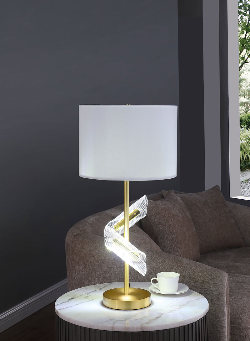 2 Coaster Furniture Kingsley Gold Table Lamps