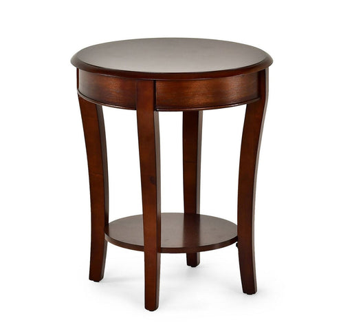 Steve Silver Troy Brown Cherry End Table