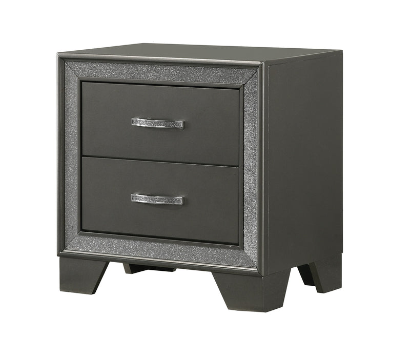 Crown Mark Kaia 2pc Bedroom Set with King Bed