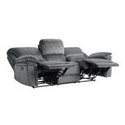 Home Elegance Muirfield Gray 2pc Living Room Set
