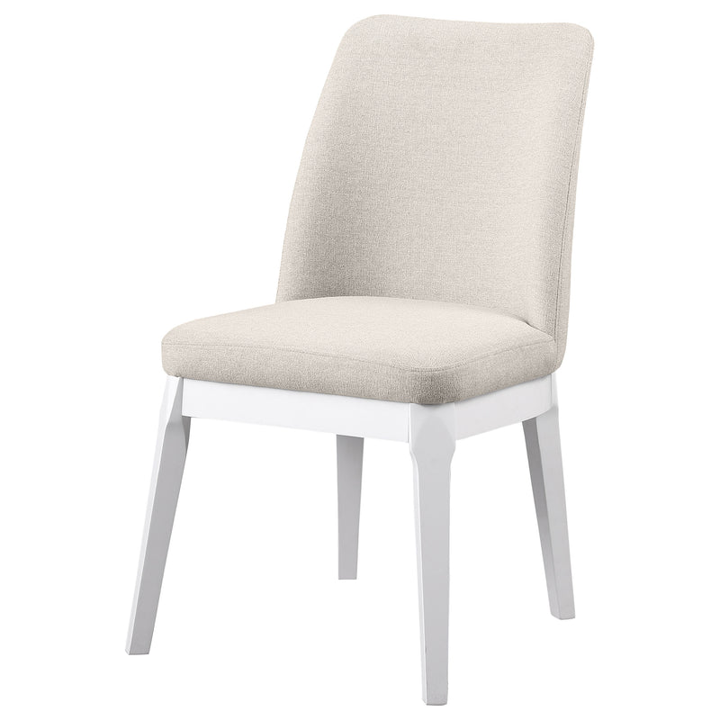 2 Coaster Furniture Carissa Light Grey Dining Side Chairs