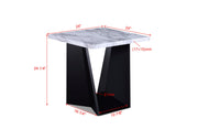 Crown Mark Adea Black 3pc Cocktail Table Set