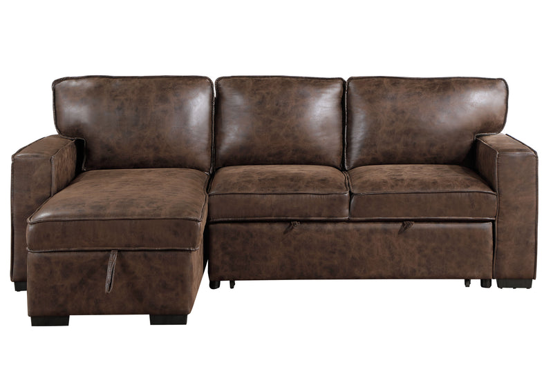 Global Furniture U0203 Coffee Reversible Pull Out Sofa Bed
