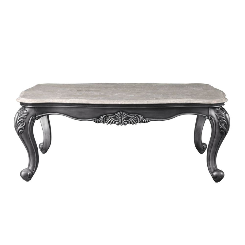 Acme Furniture Ariadne Platinum 3pc Coffee Table Set