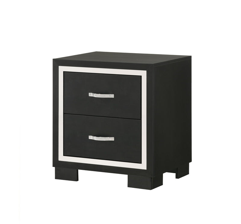 Crown Mark Gennro 4pc Bedroom Set With King Bed