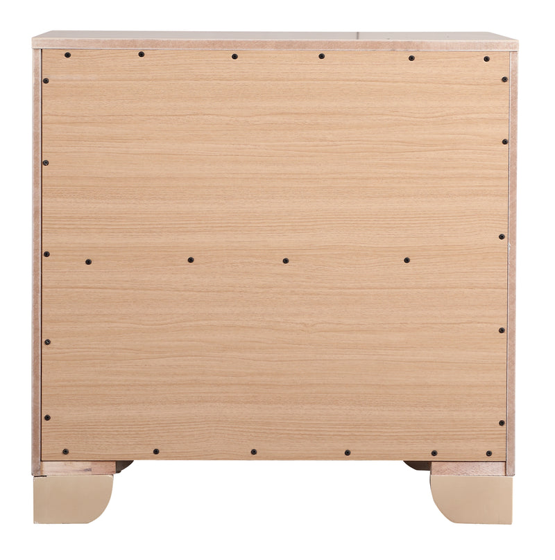 Glory Furniture Hollywood Hills Pearl Nightstand