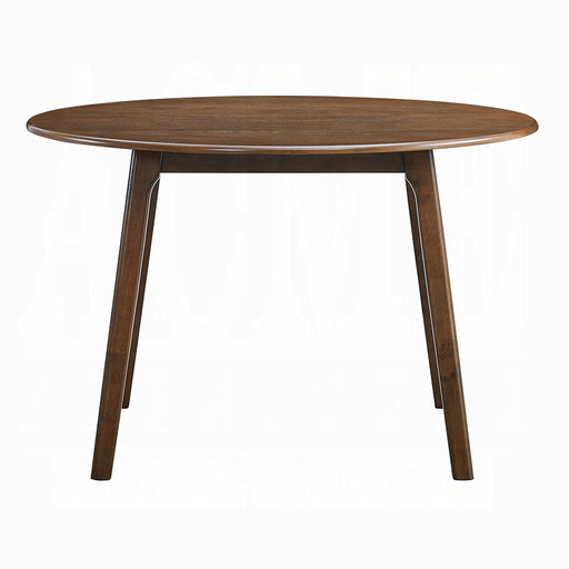 Acme Furniture Keiki Walnut Round Dining Table