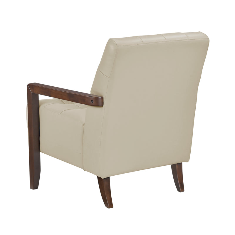 Home Elegance Crafton Blue Accent Chair