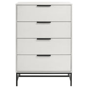 Coaster Furniture Sonora White 4 Drawer Chest