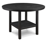 Crown Mark Guthrie Counter Height Table With Lazy Susan