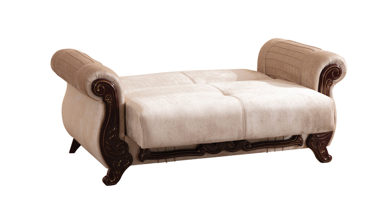 Galaxy Home Carmen Beige Loveseat