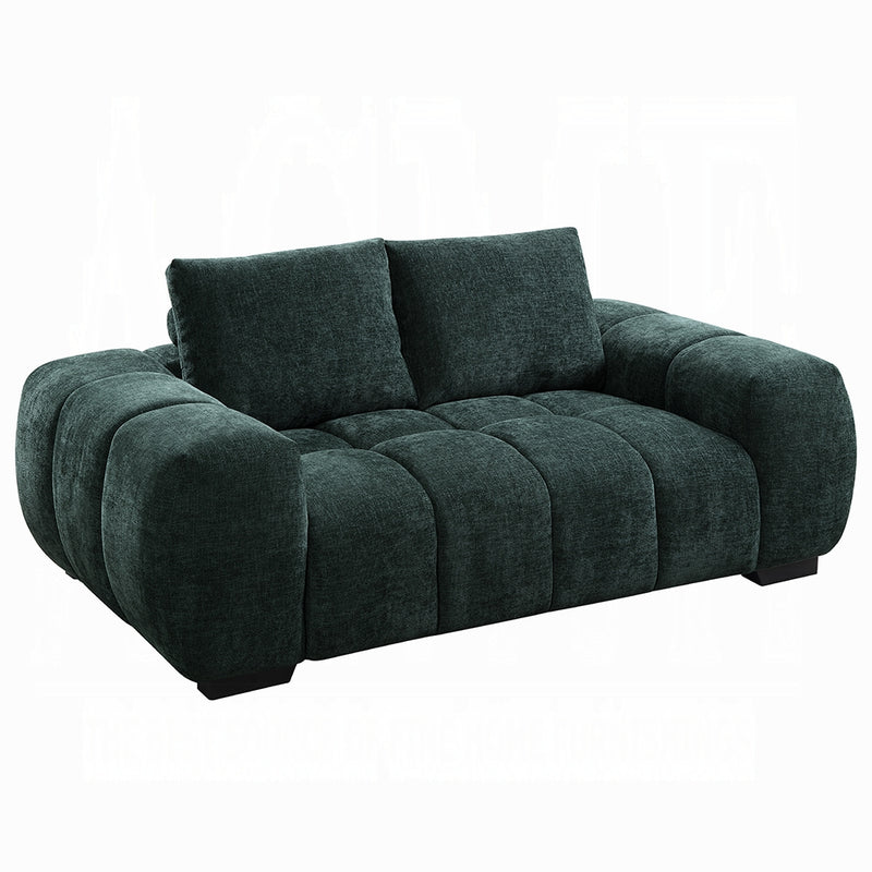 Acme Furniture Ferrand Green Loveseat