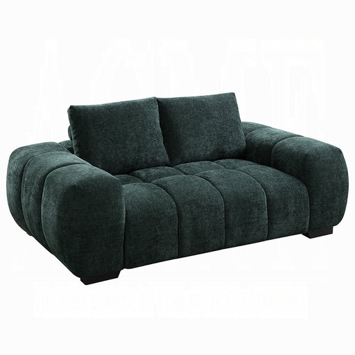Acme Furniture Ferrand Green Loveseat