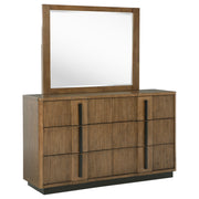 Coaster Furniture Terrace Ash Brown Dresser and Mirror