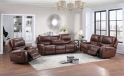 Steve Silver Keily Brown Manual 3pc Living Room Set