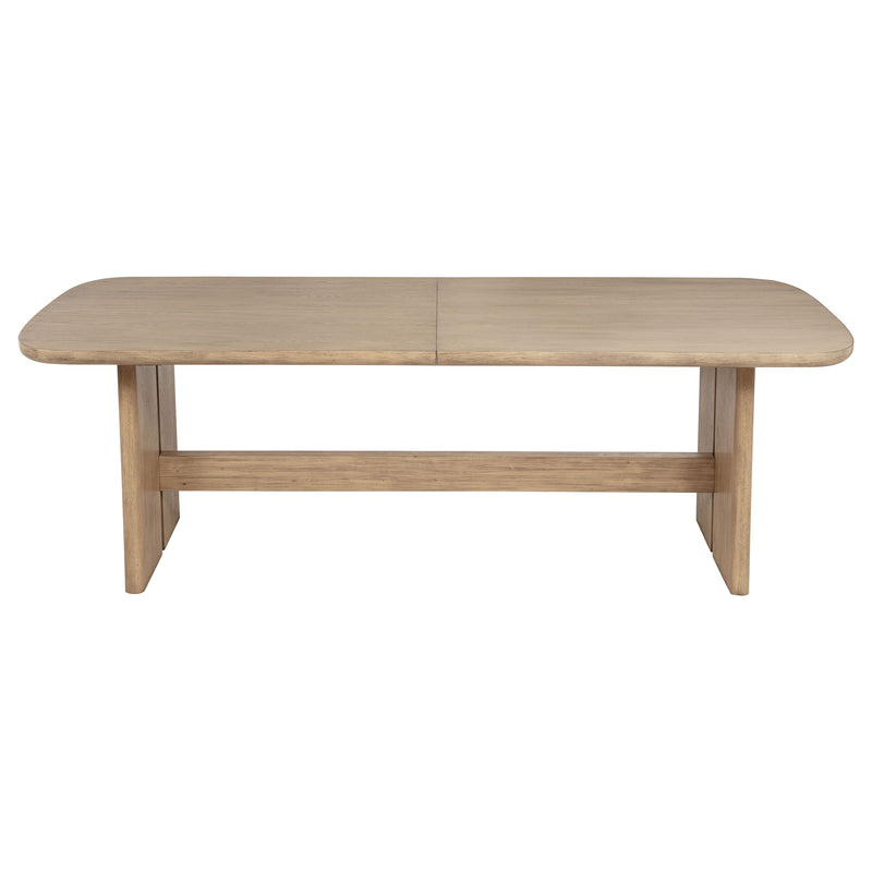 Coaster Furniture Kailani Beige Oak Rectangular Dining Table
