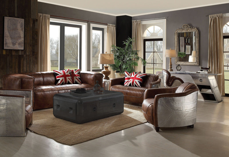 Acme Furniture Brancaster Brown 3pc Living Room Set