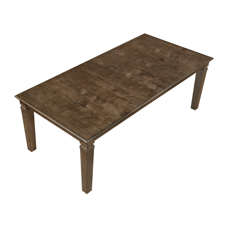 Home Elegance Quinn Brown Dining Table