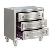 New Classic Furniture Reflections Silver Nightstand