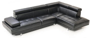 Glory Furniture Riveredge Gray Faux Leather Sectional