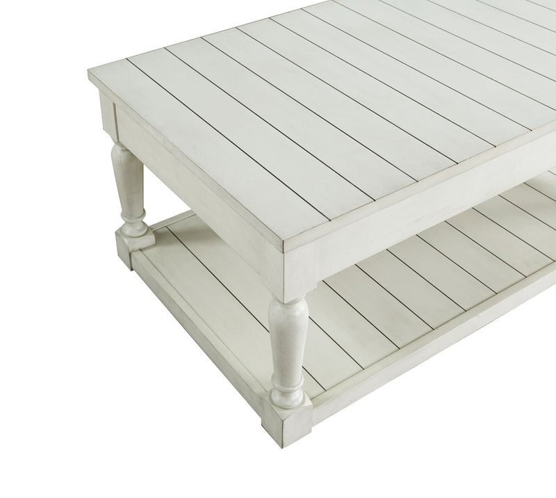 Steve Silver Hemingway Alabaster Lift Top Coffee Table