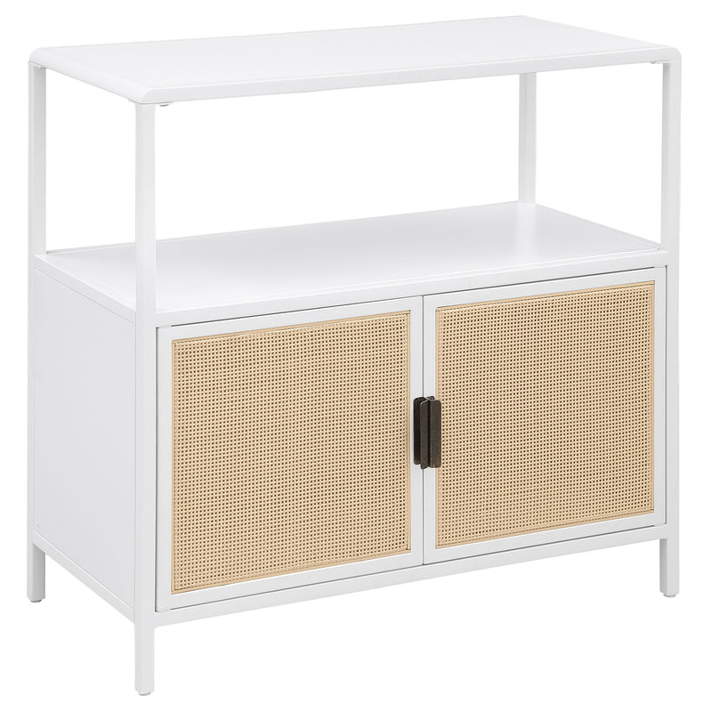 Coaster Furniture Amherst White 2 Door Accent Cabinet