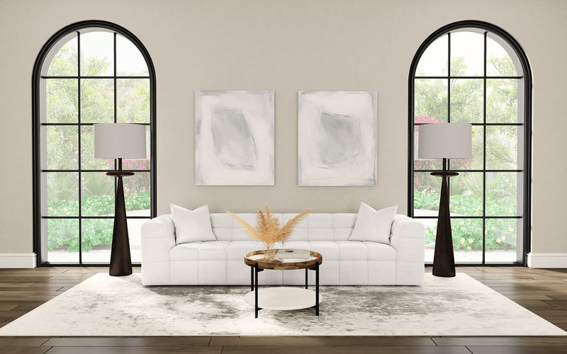 Coaster Furniture Everly Off White Extra Long Sofa