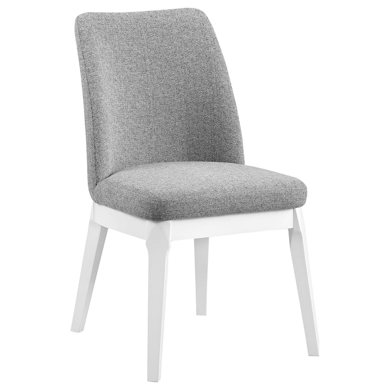 2 Coaster Furniture Carissa Light Grey Dining Side Chairs
