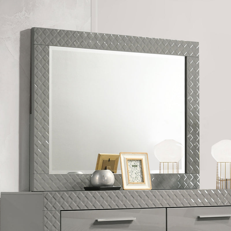 Coaster Furniture Ives White High Gloss Mirror