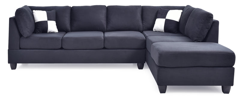 Glory Furniture Malone Mocha Sectional