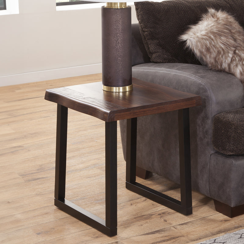 Steve Silver Jennings Cherry Live Edge End Table