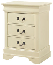 Glory Furniture Louis Phillipe Beige Drawers Nightstand