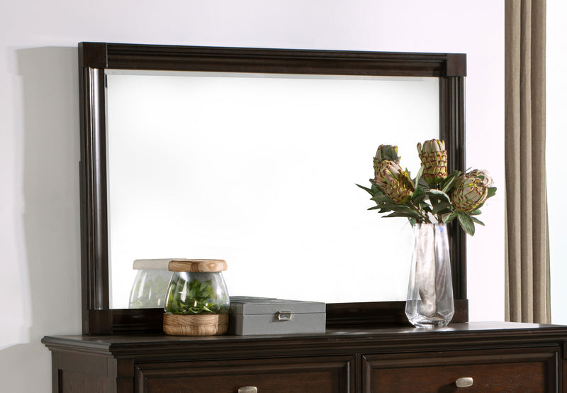 Coaster Furniture Andover Dark Oak Brown Mirror