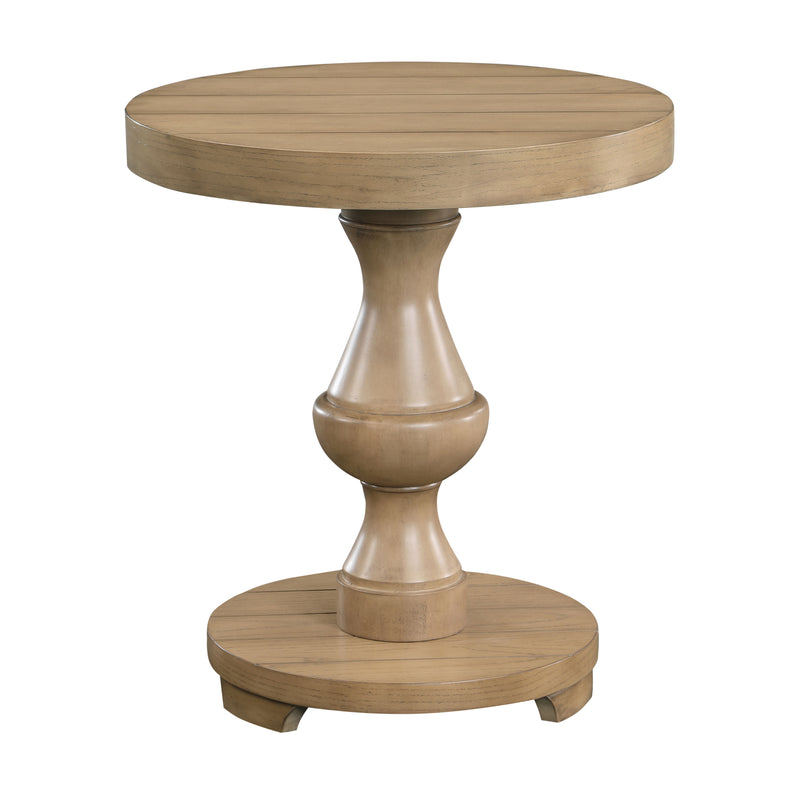 Steve Silver Dory Sand Round End Table