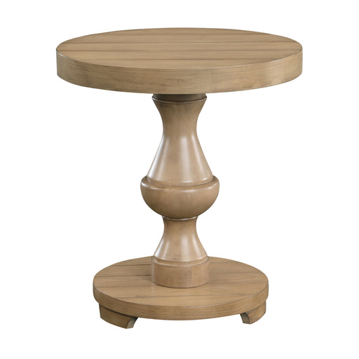 Steve Silver Dory Sand Round End Table