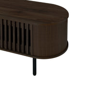 New Classic Furniture Brax Walnut 70 Inch TV Console