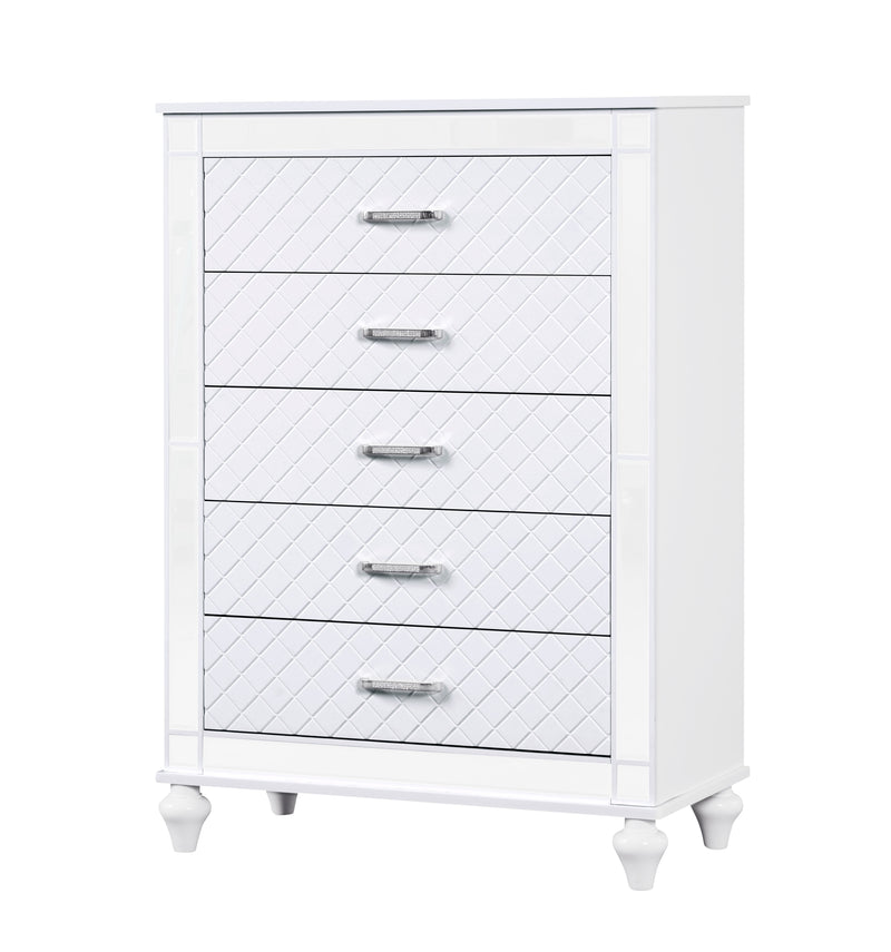 Glory Furniture Livorno White Chest