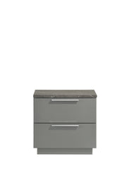 Galaxy Home Elara Gray Nightstand