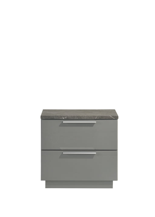 Galaxy Home Elara Gray Nightstand