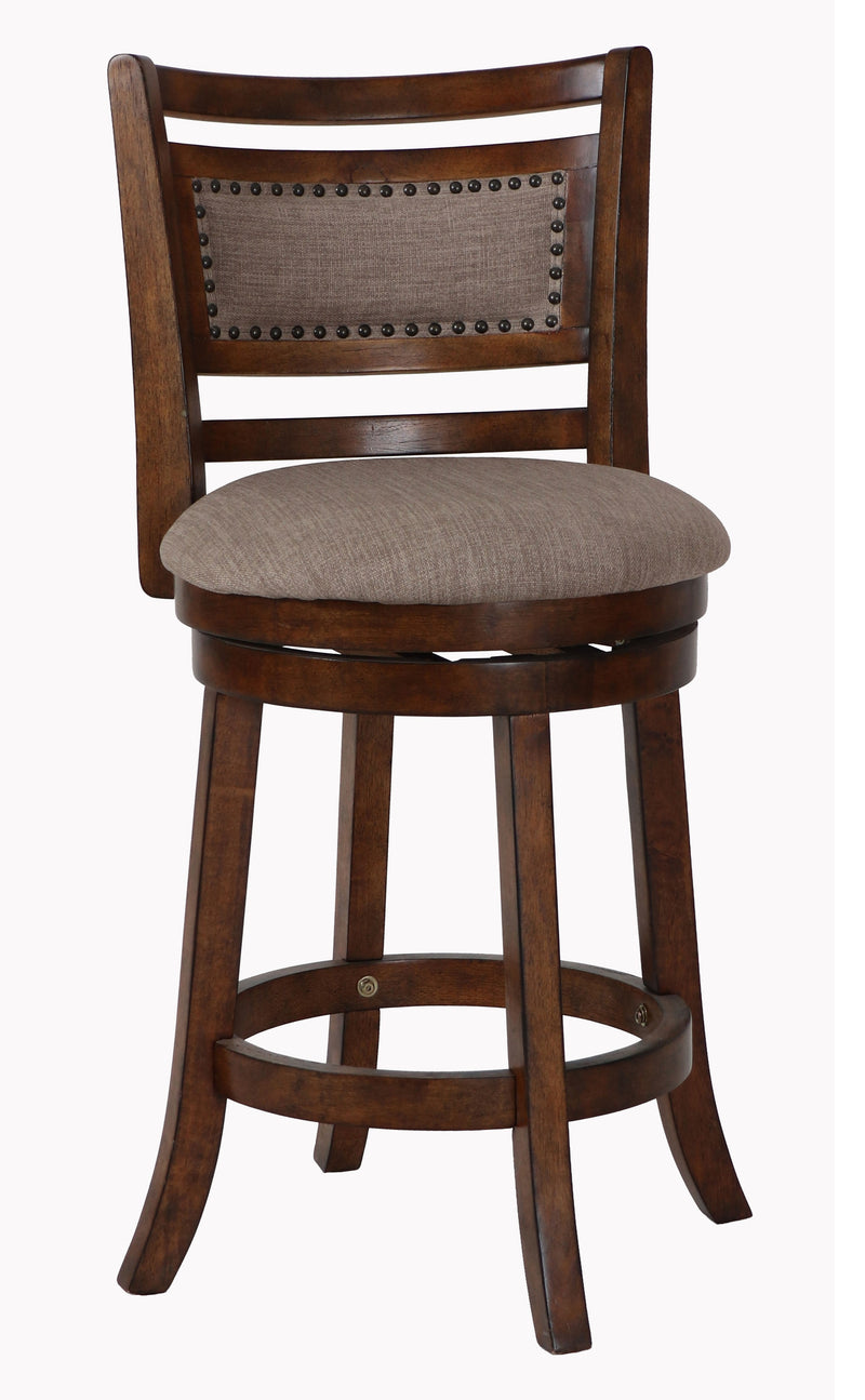 New Classic Furniture Aberdeen Brown 24 Inch Counter Height Stool